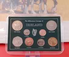Year 2000, Millennium Coin Set. Free Post