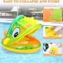 Baby Unicorn Pool Float with Sun Canopy -Baby Swim Ring,Inflatable Swimming Ring Infant Baby Floatie Spring Float Pool Fit Safety Seat (FREE SHIPPING) Image 5