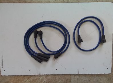 Set Of Three Spark Plug Leads.