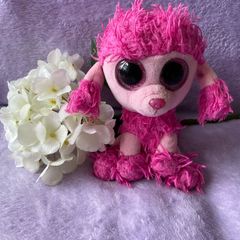 TY Beanie Boo Patsy the Pink Poodle 6"