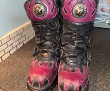 Vintage New Rock reactor boots