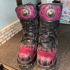 Vintage New Rock reactor boots