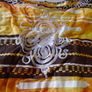 Orange/yellow ladies jumpsuit  size M. Image 4