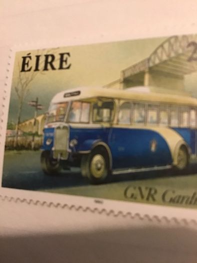 1993 GNR Gardner Bus Mint 28c stamp
