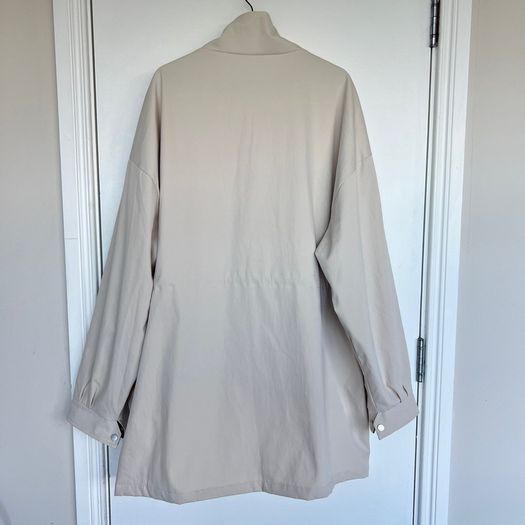 NEW Mens 9XL Cream Oversized Utility Jacket