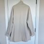 NEW Mens 9XL Cream Oversized Utility Jacket Image 5