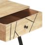 Coffee Table 95x50x42 cm Solid Mango Wood Image 5