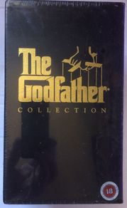 The Godfather Trilogy Boxset [1972-1990] (VHS Movie Tape Cassette) STILL SEALED