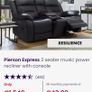 2 seater music Recliner Image 2