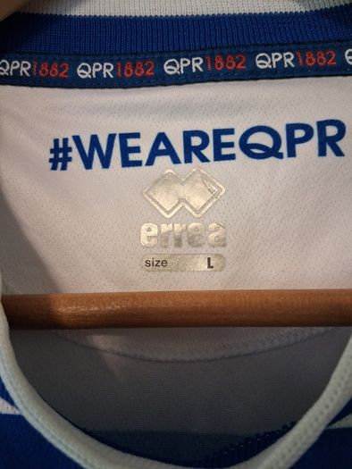 QPR Jersey. Official Errea Queens Park Rangers Mens Home Jersey.Collect In Dublin Or Receive Via Post.