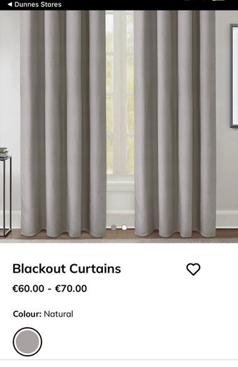 Blackout Curtains Dark Blue