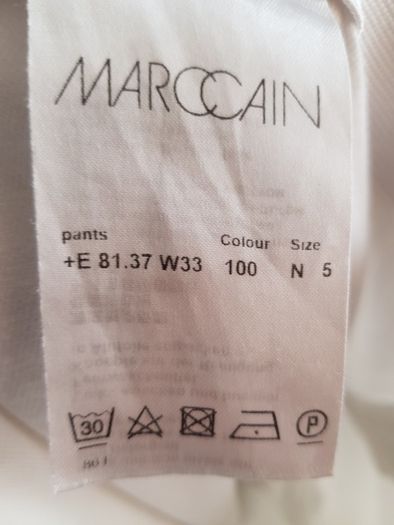 MARC CAINSmart Casual Cropped Trouser White