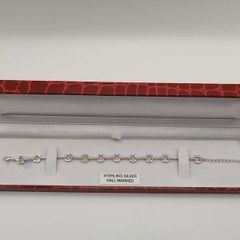 Diamante silver bracelet