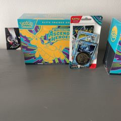 Pokemon ascended hero's elite trainer box bundle