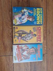 Roy Chubby Brown VHS Lot of 3 x Comedy Videos