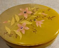 Lovely Alabaster Trinklt Box.