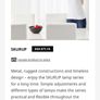 Ikea ceiling lamp black new never used include bulb Image 4