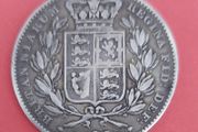 England  1844 Victoria Crown RARE in Very Fine condition