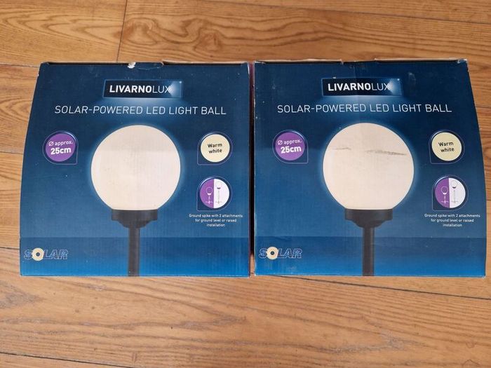 Solar Powered Led Light Ball