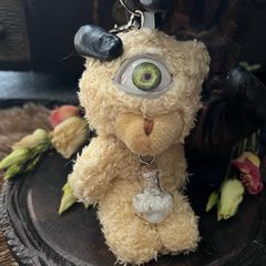 Cyclops Plushie Bear Ugly Doll Eyeball Mischief Stuffed Animal  Keyring Charms Weird Gifts