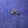 925 Butterfly diamond necklace pendant. Image 5