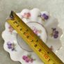 L C Czechoslovakia Porcelain Floral Trinket Dish,Collectible Porcelain Floral Trinket Dish made in Czechoslovakia,Vintage Trinket Dish Image 2
