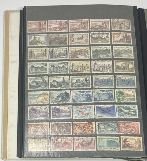 Collection: Mainly France City Stamps both mint and used along with some miniature sheets along with some French territories on 38 pages