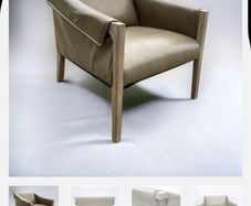 Will and I clearance(  Hector leather armchair )