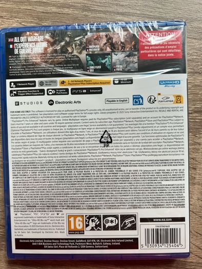 Brand New-ps5-battlefield 6 Sealed Game