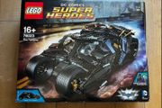 Lego The Tumbler  box and papers super heroes