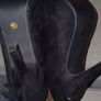 Size 6 Black & Gold ankle boots Image 4