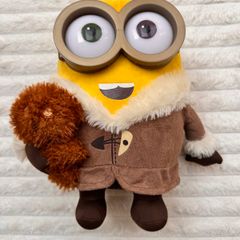 Minions Bob with Teddy Bear Soft Toy Minion Despicable Me Soft Plush approx. 30 cm. Used Please see photos