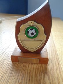 Vintage Wooden Trophy for Sale