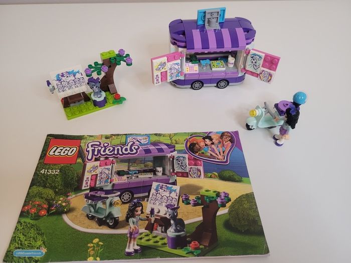 LEGO 41332 Friends Emma's Art Stand