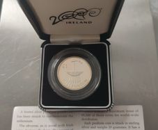 Ireland Silver proof millennium coin 1Punt