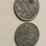 Two GB Half crown 1945&1946 50% silver Image 3