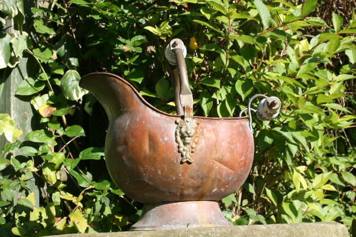 Vintage  bucket ceramic handles