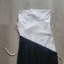 Black and white midi dress size M Image 2