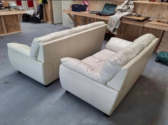 Leather Sofas 3 & 2