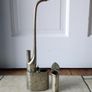 An Early 19th Century Antique Nickel Brass Chinese " Opium " Water Pipe Image 3