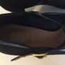 Clarks Ladies Suede Leather Mary Jane Court Shoes Wide Fit size 7.5 E Can Post Image 3