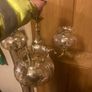 Large 3 arm chandelier light fitting Image 2
