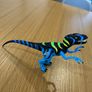 Vintage Jurassic Park Chaos Effect Raptor Image 2