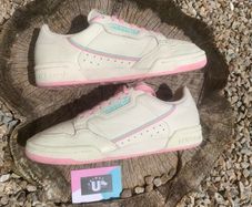 Chic Adidas Continental 80 Cream Pink