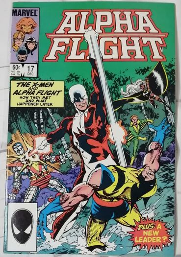 Alpha Flight #17 Key Issue - X-Men Appearance (1984)