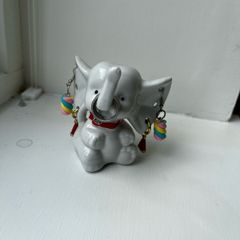 Vintage elephant jewellery holder