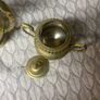 Tea or coffee brass set Image 6