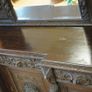 Lioncrest Carved Solid Oak Mirror-Back Sideboard Image 7