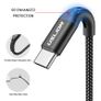2 X USLION USB-C Fast Charging QC 3.0-2.0 3A (3M) & Data Sync Nylon Braided Cable (Brand New/Warranty) Image 4