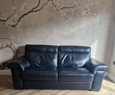 Natuzzi leather sofa
